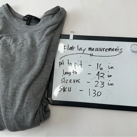 BCBG Maxazria Twist Front Midi Long Sleeve Dress Womens‎ Size XXS Heather Gray - Picture 16 of 16